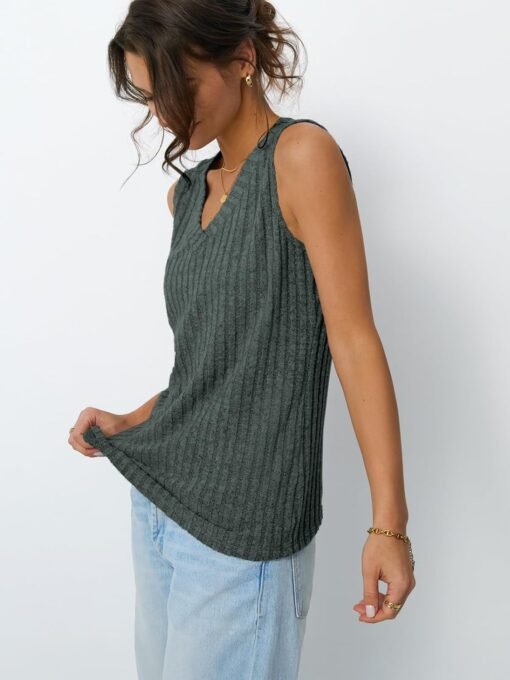AUTOMET Womens Tank Tops Summer Sleeveless Shirts Spring 2025 V Neck Loose Fit Casual Clothes Trendy Fashion Outfits - Image 53
