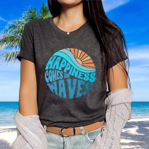 Hawaiian Shirts for Women Palm Trees Beach Graphic Tee Tops Summer Vacation Short Sleeve Tshirt Tops - Image 5